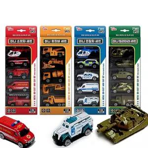 유아 자동차 장난감 메탈 미니카 소방차 경찰차 중장비 밀리터리