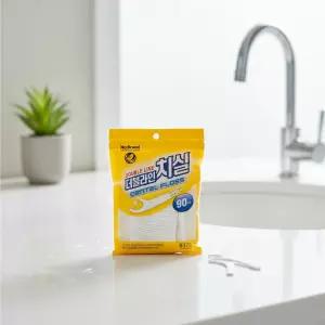 노브랜드 더블라인 치실 90개입 x 2팩