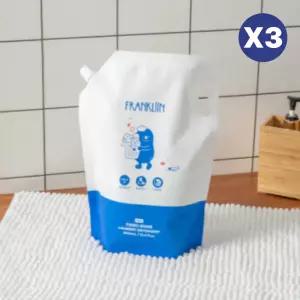 프랭클린 아기 빨래 세탁 세제 무향 리필 1L 3개