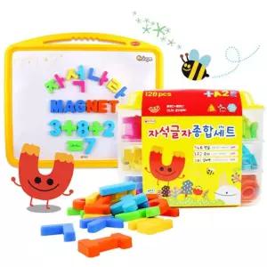 자석나라 자석 글자 종합세트128p (한글+숫자+알파벳)
