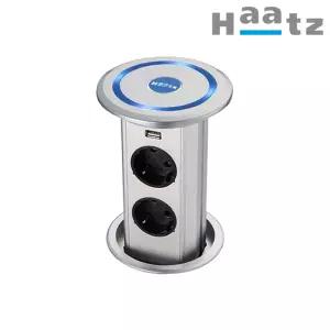 하츠 빌트인 매립형 콘센트 MC-A1201NB 팝업형 USB