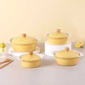 [원쁠원] 키친플라워 쿠킨 꼬꼬 경량 뚝배기 인덕션 냄비 골라담기