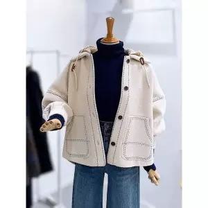 갤러리아 [레코브]스티치 후드 니트 자켓(SB61F2JK503X)