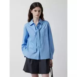 [롯데백화점]쥬크 스트랩  카라 블라우스(Z253MSC009)