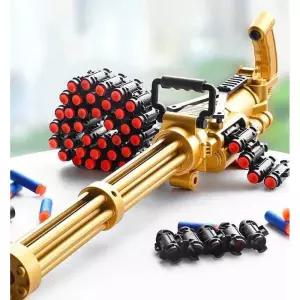 대형 개틀링 기관총 황금 버스트 따발총 서바이벌