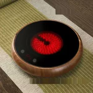 티워머 전기 보온 조절기 중국표준 티팟 티컵 단품 나무