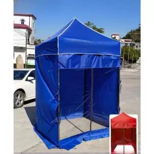 농막 임시 바람막이 행사장 세트 천막 접이식 소형 캐노피