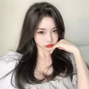 [하프클럽/]채움 기본 부분가발 여성 시스루뱅 모던 정수리 빈머