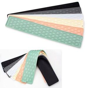 주방 실리콘 수도꼭지 매트, 물방울 방지 패드, 물 캐처 싱크대 가제트 배수 미끄럼 욕실 방수