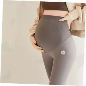 임산부 겨울 기모 레깅스 하이웨스트 배꼽보호 스판 바지 임신복 임부복 보온 스타킹