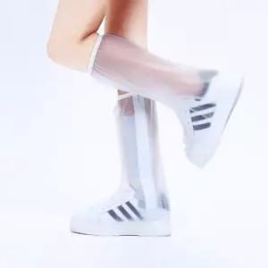 신발 방수커버 투명 레인슈즈 비닐 롱 슈즈커버 S (WFJ5PA6)