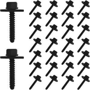 30PCS 펜더 라이너 범퍼 커버 스플래시 실드 볼트 휠하우스 CD 콘솔 개스킷 나사 GM 11570498 쉐보레