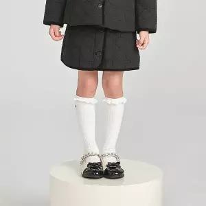 [보리보리/닥스리틀]닥스리틀 변형퀼팅 스커트 DTF15SA55M_BK