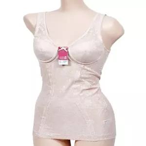 파워넷 이중 플라워 노와이어 인견 보정 치마올인원 (WFJ6AXB)