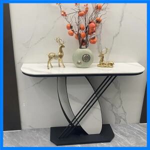 북유럽 단철 입구 테이블 홈 가구 입구 테이블 슬레이트 럭셔리 아트 거실 콘솔 테이블 m