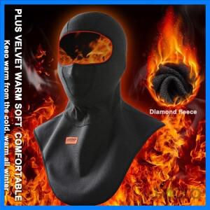 새로운 오토바이 마스크 양털 열 페이스 마스크 따뜻한 모토 라이딩 발라크라바 오토바이 바이커 겨울 방풍