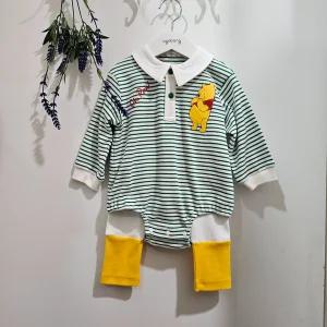 [아가방]곰돌이 푸 ST 바디수트 상하 79T123002
