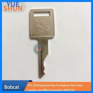 Bobcat 스키드 스티어 로더 및 미니 굴삭기용 PC D250 점화 키 1개 6693241 6693245 6709527   S550 S185 S