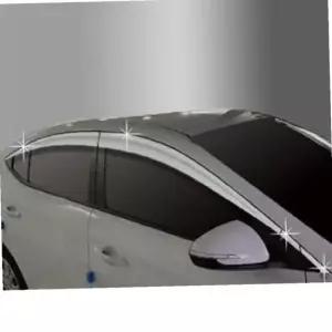 아반떼AD 윈도우 썬바이저 크롬 빗물받이 6P