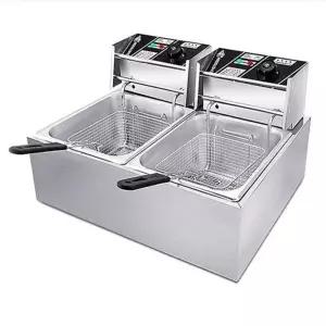 탁상형 전기 튀김기 가정 치킨 이중통 돈 업소용 일반형