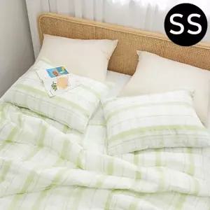 싱글 간절기 솜별매 이불 여름 올리브 샤브레 그린 (WFJQZ7S)