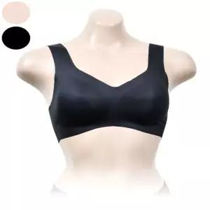 편안한 입을수록 무봉제 인견 노와이어 스포츠 브라 (WFJ6BQX)