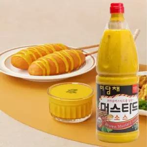 머스타드소스 2kg 대용량 프리미엄 1개 식사 즉석요리 집밥 한식 간편요리 점심시간