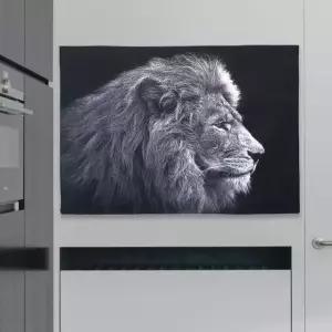 대형 패브릭 포스터 사자 M
