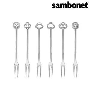 [NS홈쇼핑][삼보넷] 오리엔탈리빙 양식 커트러리 파티 포크 6p[35667376]