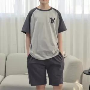 [모드제니] 남아 초등학생 주니어 반팔 반바지 실내복 세트