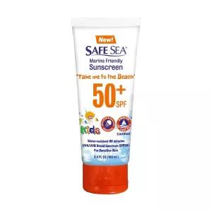 세이프씨 해파리 보호 Safe Sea SPF50+ 어린이용 선크림 3.4온스 민감성 피부용