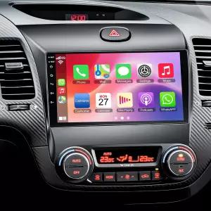 2013-2018 기아 포르테 K3 세라토용 4G+64G 안드로이드 13 카 라디오 무선 카플레이가 탑재된 9인치