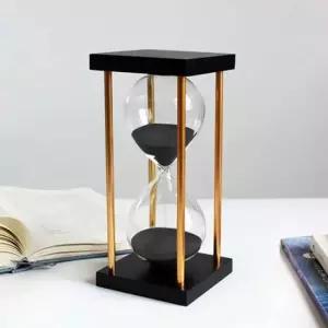 골드라인 우드 모래시계 15분 사우나타이머 모래시계 반신욕시계 타이머 사우나모래시계 15분모래시계