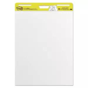 포스트잇 슈퍼 스티키 이젤 패드 25인치 x 30인치 흰색 화이트 30매/패드 대형 프리미엄 셀프 스틱 플립