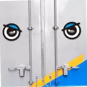 졸음운전 방지 스티커 안전 트럭 눈알 210x193mm 경고 표시