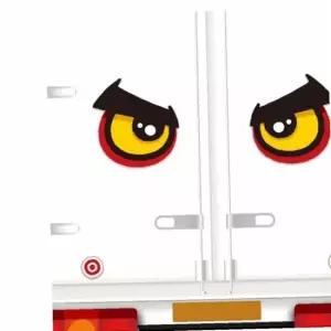 졸음운전 방지 반사 스티커 차량용 안전 210x220mm 운전 경고