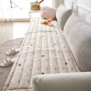 큐티베어 소프트 마이크로 쇼파패드/ 카우치 소파 커버 매트 깔개 사계절 쇼파방석 3인용 4인용