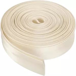 메카닉시티 재봉용 더블 폴드 바이어스 테이프 4인치 x 5.5야드 새틴 프리폴드 연속 바인딩 시밍 퀼팅 헤밍