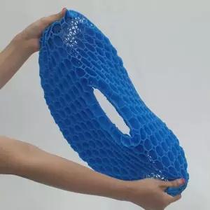 P1 벌집모양 도넛 실리콘 의자방석 벌집방석 수험생방석 의자방석 식탁의자방석 실리콘방석