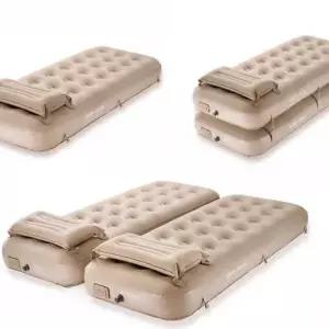 원터치 자동 에어매트 매트 두꺼운 매트리스 캠핑 휴대용