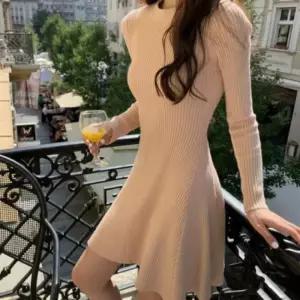 슬림핏 미니 미니원피스 드레스 롱원피스 골지 원피스 여성원피스 플레어