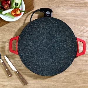 BL컴퍼니 전기 그리들 36cm 구이팬 바베큐그릴 솥뚜껑불판 캠핑그릴 가정용 캠핑용