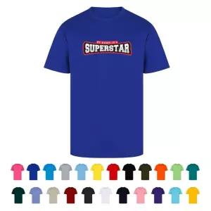 TCF-022 슈퍼스타티셔츠 가족커플룩 (인쇄무료변경)
