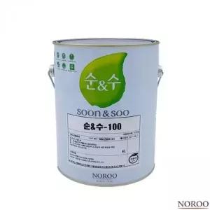 고품질 무광 수성페인트 흰색 4L 내부용 순수 (WFKAPX7)