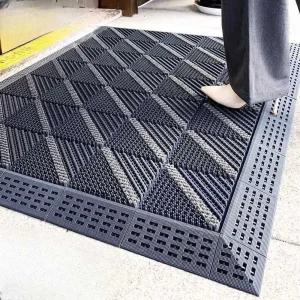 외부바닥매트 업소용 사무실 출입구 발판 입구 외부 베란다