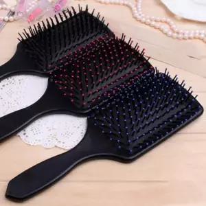 ( )광폭 정리 사각 브러쉬 드라이 빗 헤어 쿠션 미용