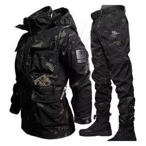 쉬핑실버 겨울낚시복 세트 동계 M 밀리터리 방한복 작업복