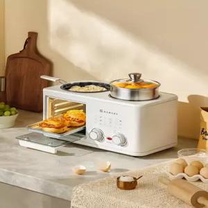 다기능 아침 식사 기계 미니 오븐 스테이크 빵 찜 요리 조리기