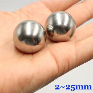 304 스테인레스 스틸 솔리드 볼 2 4 5 6 7 8 9 10 12mm MTB 키즈 자전거 스쿠터 용 고정밀 G100 HRC  라운