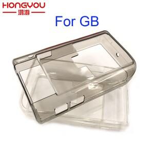 [호환품]GB DMG 호환 콘솔 크리스탈 쉘 보호 액세서리 용 게임 보이 소프트 TPU 케이스